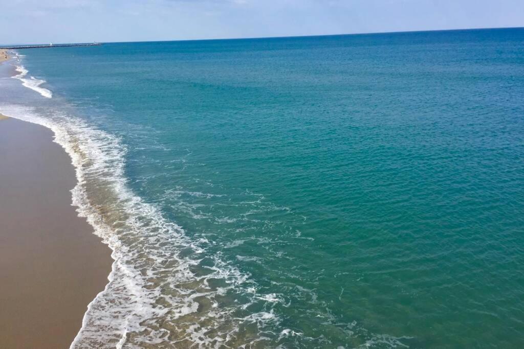 Barcaresa-La Perle Vue Mer Pieds Dans L'Eau Clim Wifi Leucate Zewnętrze zdjęcie