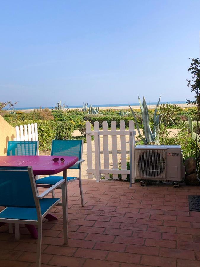 Barcaresa-La Perle Vue Mer Pieds Dans L'Eau Clim Wifi Leucate Zewnętrze zdjęcie